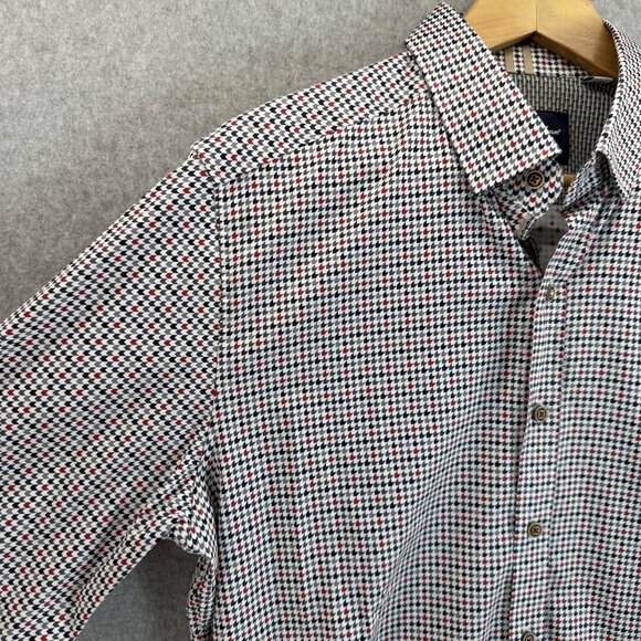 Robert Graham Modern Americana Button Front Shirt Mens Size XL Tailored Fit - Picture 5 of 14
